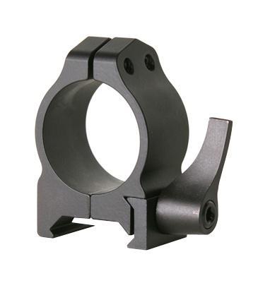 Warne 2-Piece Maxima QD Scope Ringmounts with Grooved Receiver – Ruger 77 M77 Hawkeye 1″ Medium Matte