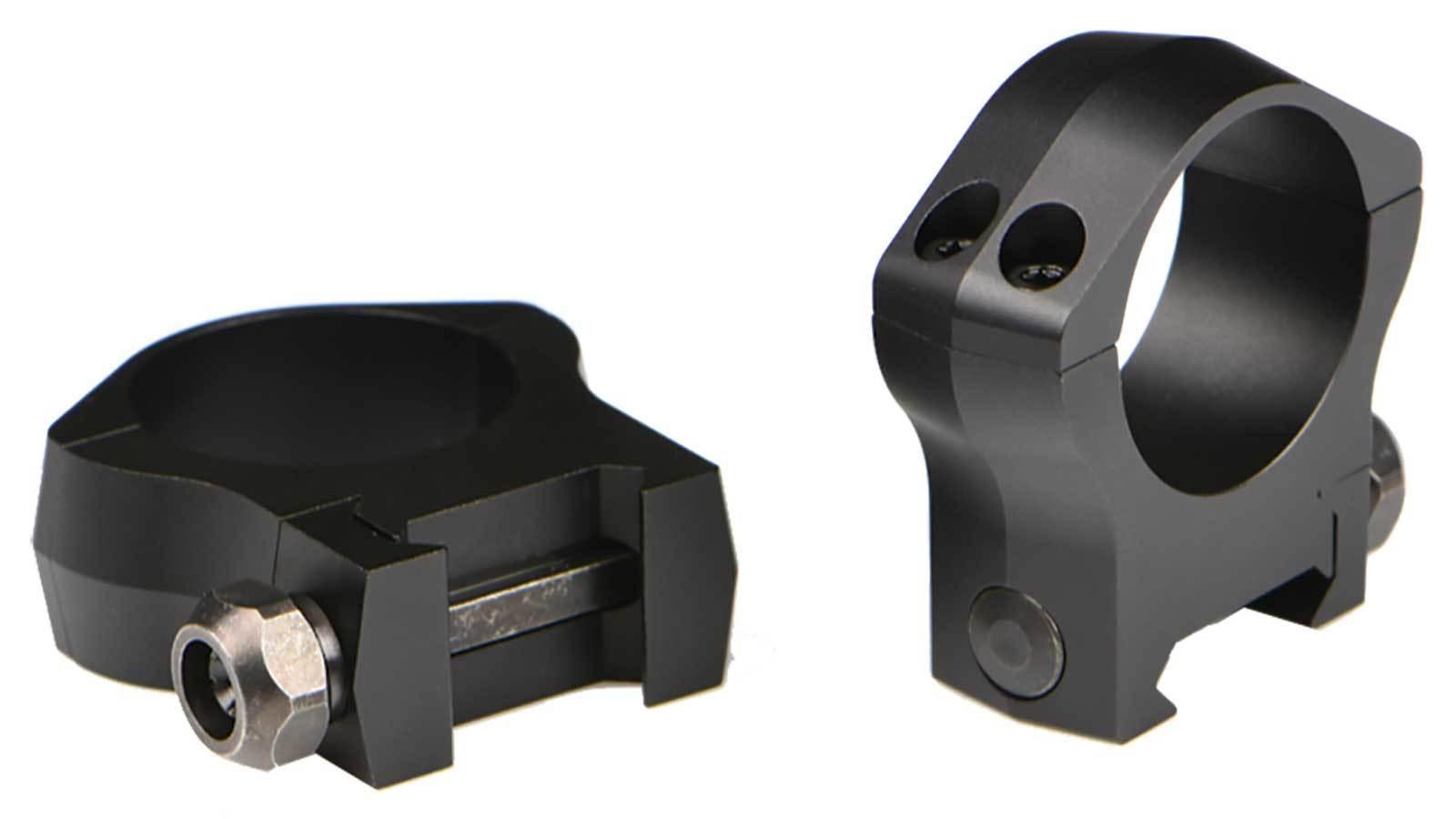 Warne 2-Piece Picatinny Style Mountain Tech Scope Rings 1″ Medium – Matte
