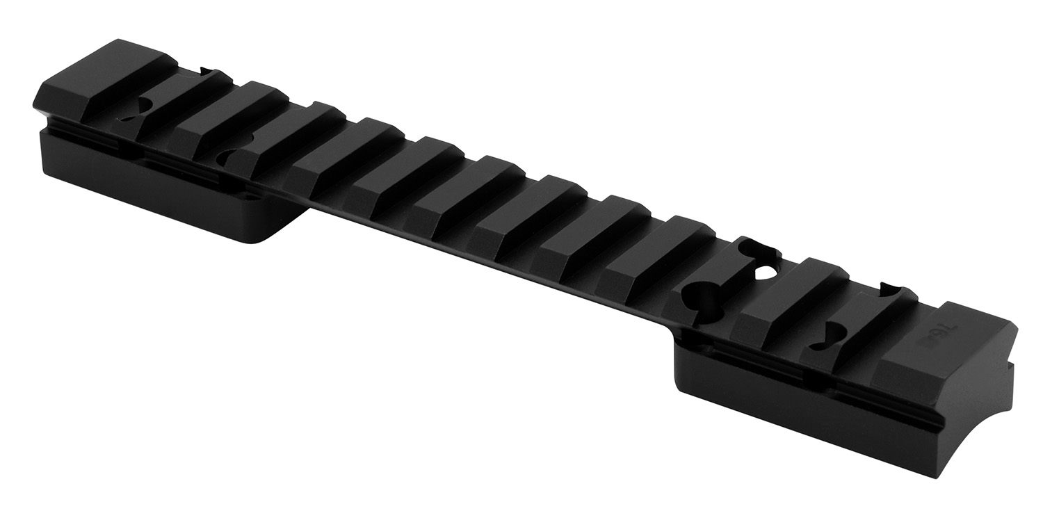 Warne 7641M Mountain Tech Tactical Rail Black Anodized Aluminum Browning X-Bolt Short Action, 0 MOA