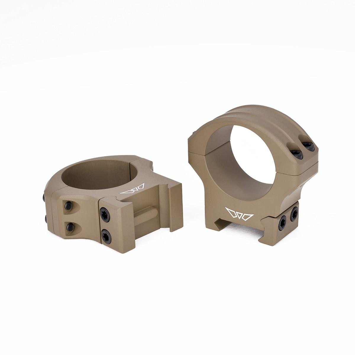 Warne HyperLite 1 inch High Dark Earth Scope Rings