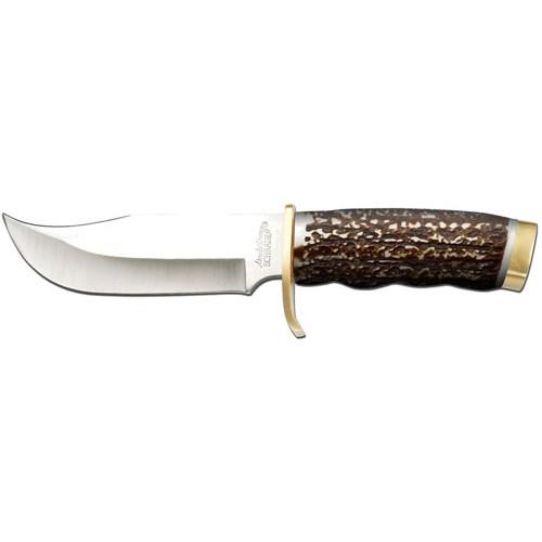 Uncle Henry Next Gen Fixed Knife 5-1/2″ Clip Point Blade Stagalon