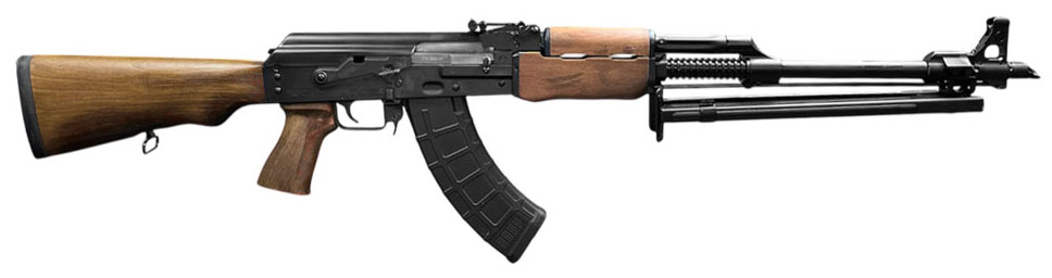 ZAS M72 7.62X39 21 WOOD FURNITURE BIPOD 30R