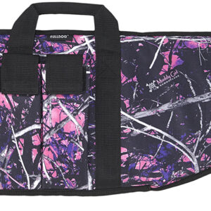 Bulldog MDG1038 Extreme Tactical  38" Muddy Girl Camo Water-Resistant Nylon, Black Trim, Tricot Lining, 4 External Velcro Magazine Pouches, Soft Padding