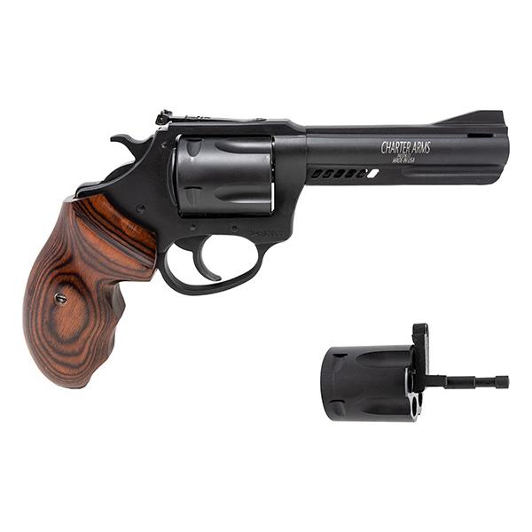 Charter Arms Double Dog Mag Pug & Pitbull Handgun 9mm Luger /.357 Mag 5rd Capacity 4.2” Barrel
