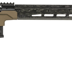 Christensen Arms 8010300802 Modern Precision 308 Win 24" Threaded Carbon Fiber Barrel 5+1, Black Nitride Finish, Desert Brown Anodized Folding Stock, Polymer Grip