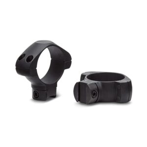 Konus 2-Piece Steel Riflescope Rings for Airguns & .22 Rails 30mm Medium Black