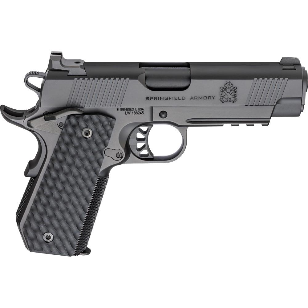 Springfield Armory 1911 TRP Handgun .45 ACP 7rd Magazines (2) 4.25″ Barrel Black with Light Rail