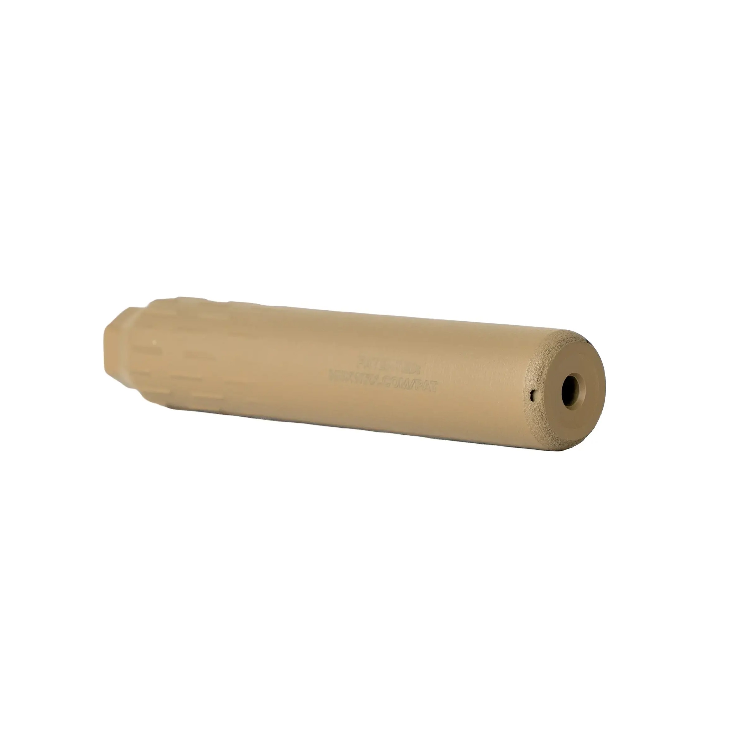 HUXWRX FLOW 22 TI SILENCER 1/2X28 FDE