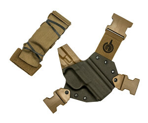 GunfightersINC Kenai Chest Holster for FNX 45 TAC