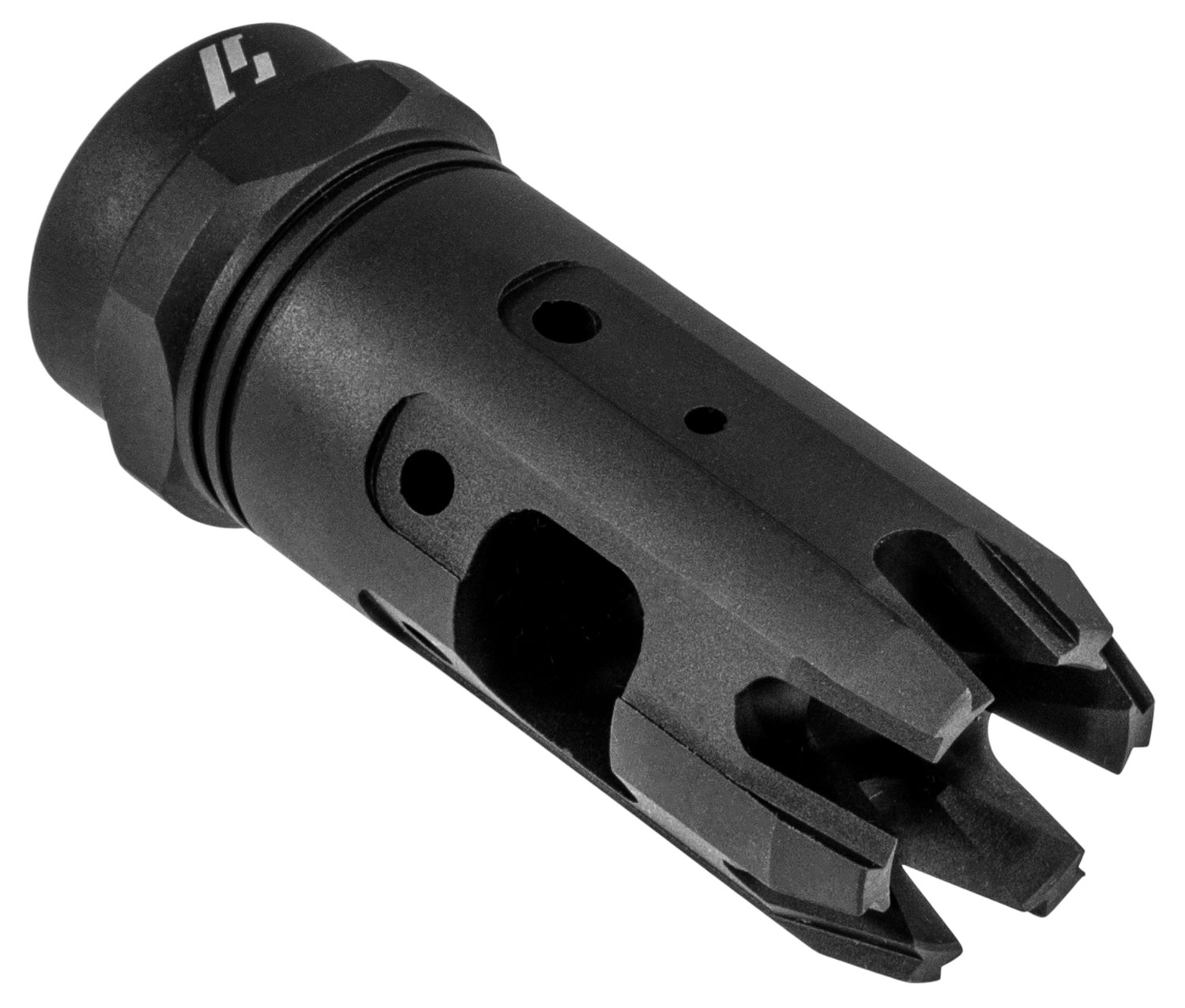 Strike Industries MK9COMP Mini King Comp Black Steel with 1/2″-28 tpi Threads & 2.30″ OAL for 9mm Luger AR-Platform