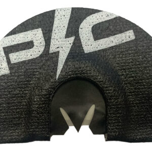 Power Calls 24232 Mini Cutter Diaphragm Call Turkey Sounds Black