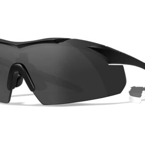 Wiley X 3501 Vapor  Smoke Gray/Clear Lens Polycarbonate Matte Black Frame