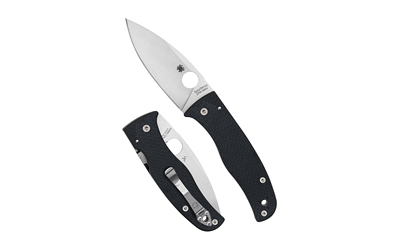 SPYDERCO BODACIOUS CF 3.63″ BLK/SLV