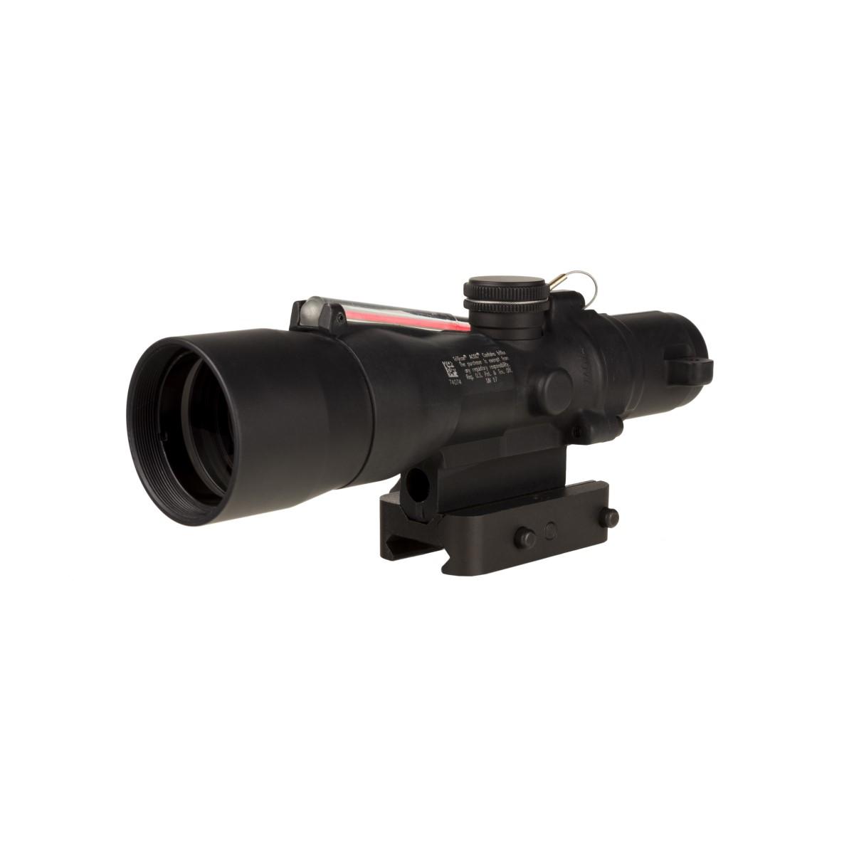 Trijicon Compact ACOG 3×30 Rifle Scope Red Crosshair 300BLK 115/220gr. Illuminated Black