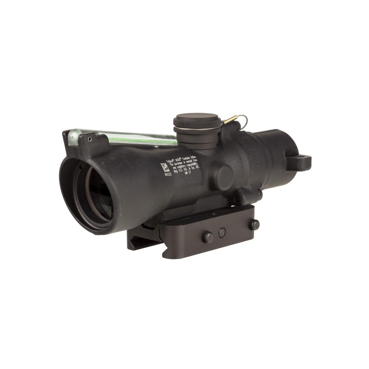 Trijicon Compact ACOG 3×24 Rifle Scope Low Height Green Horseshoe/Dot .223/55gr. Illuminated Black