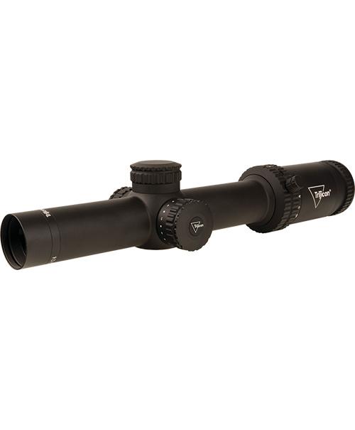 Trijicon Credo HX 1-6×24 (SFP) 30mm Rifle Scope w/Green LED Dot BDC Hunter .308 Low Capped Adjusters
