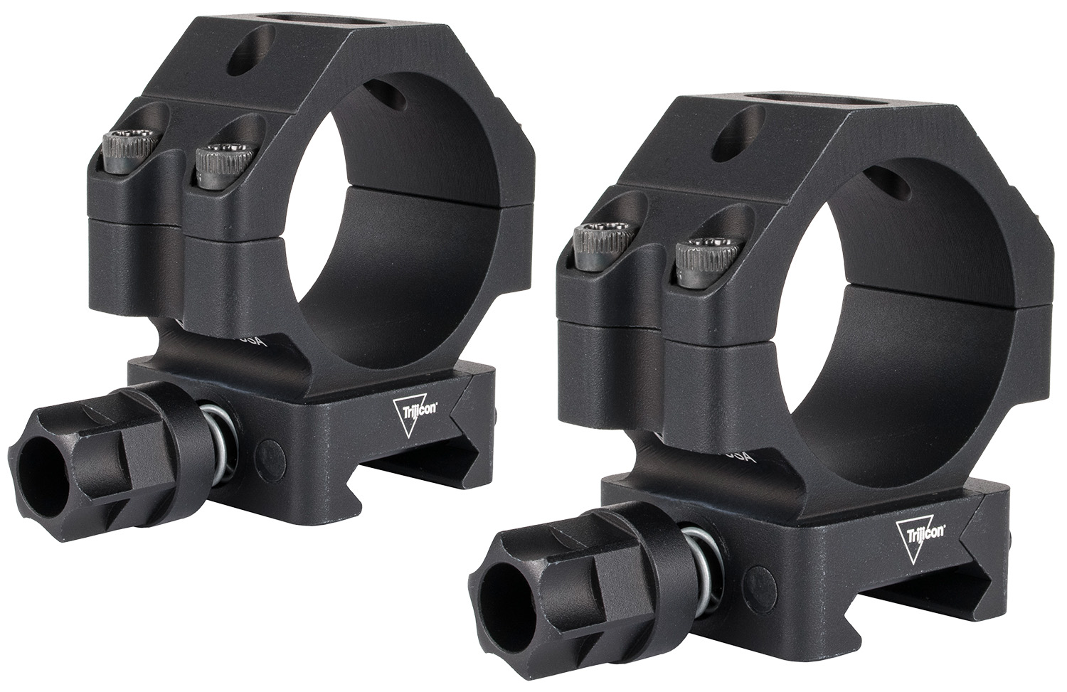 Trijicon AC22068 Scope Rings with Q-LOC Technology Matte Black 34mm Low