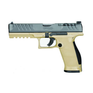 Walther PDP Full Size Optic Ready Pistol 9mm 5 in. Two-Tone Tan 18 rd.