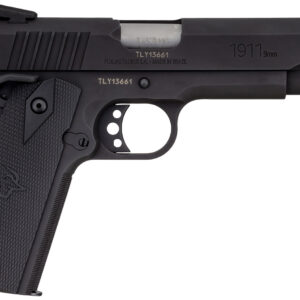 Taurus 11911019MM 1911 9mm Luger 9+1 5" Barrel, Matte Black Finish Beavertail Frame, Serrated Matte Black Steel Slide & Checkered Polymer Grip Includes Magazine