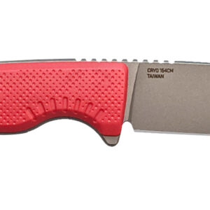 S.O.G SOG17790257 Altair FX 3.40" Fixed Clip Point Plain Satin TiCN Cryo CPM 154 SS Blade, Canyon Red GRN Handle, Includes Sheath