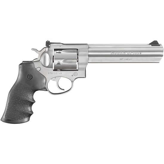 Ruger GP100 .357 Magnum Revolver with Hogue Monogrip