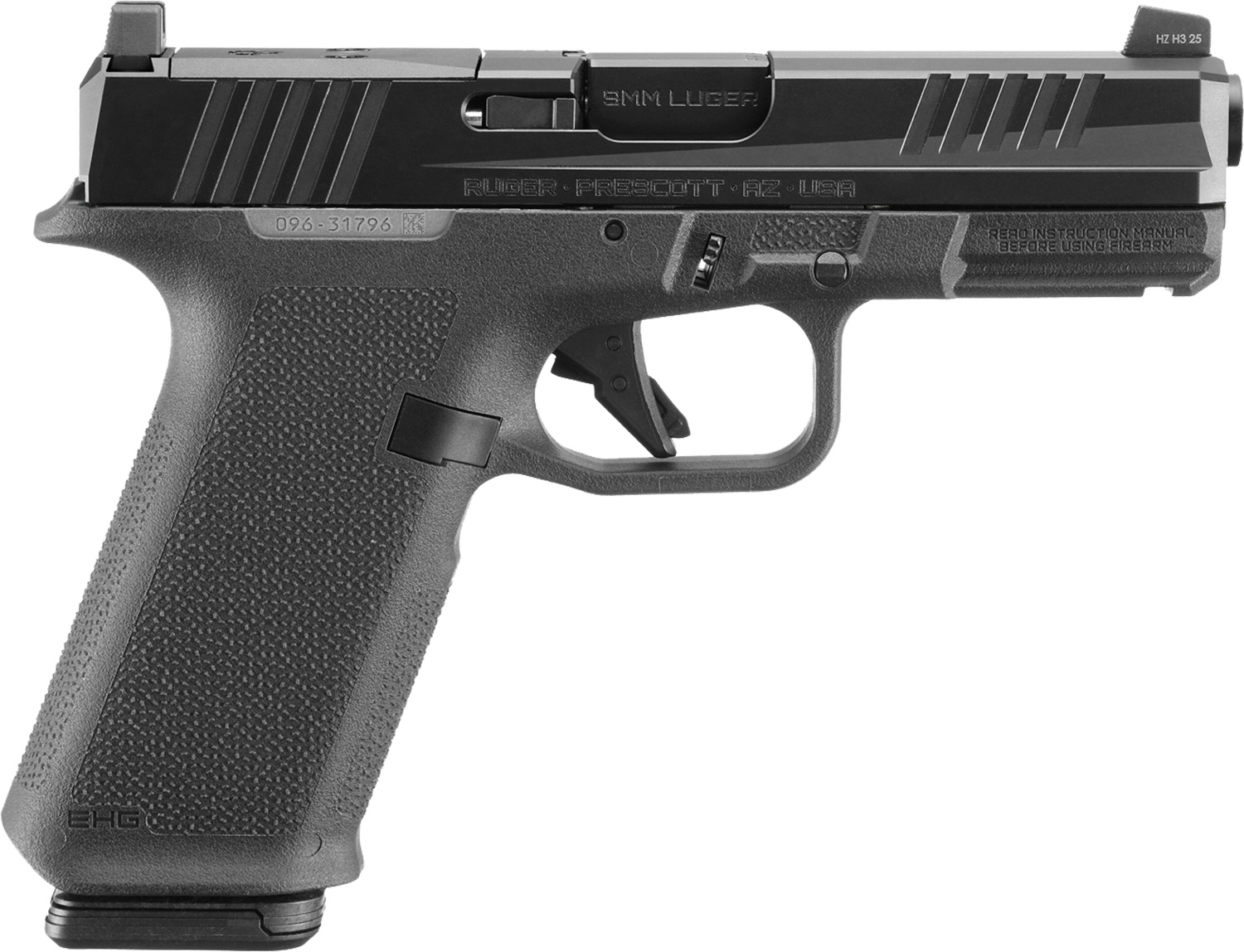 RUG RXM 9MM PST 4 BLK 17RD