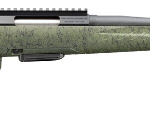 Glenfield 52008 Model A  Full Size 223 Rem 5+1 20" Matte Black Threaded Barrel, Matte Black Alloy Steel Receiver w/Picatinny Rail, Moss Green Splatter Fixed Synthetic Stock, Right Hand