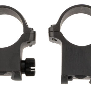 Ruger 90409 5BHM/6BHM Scope Ring Set Matte Black 1" High