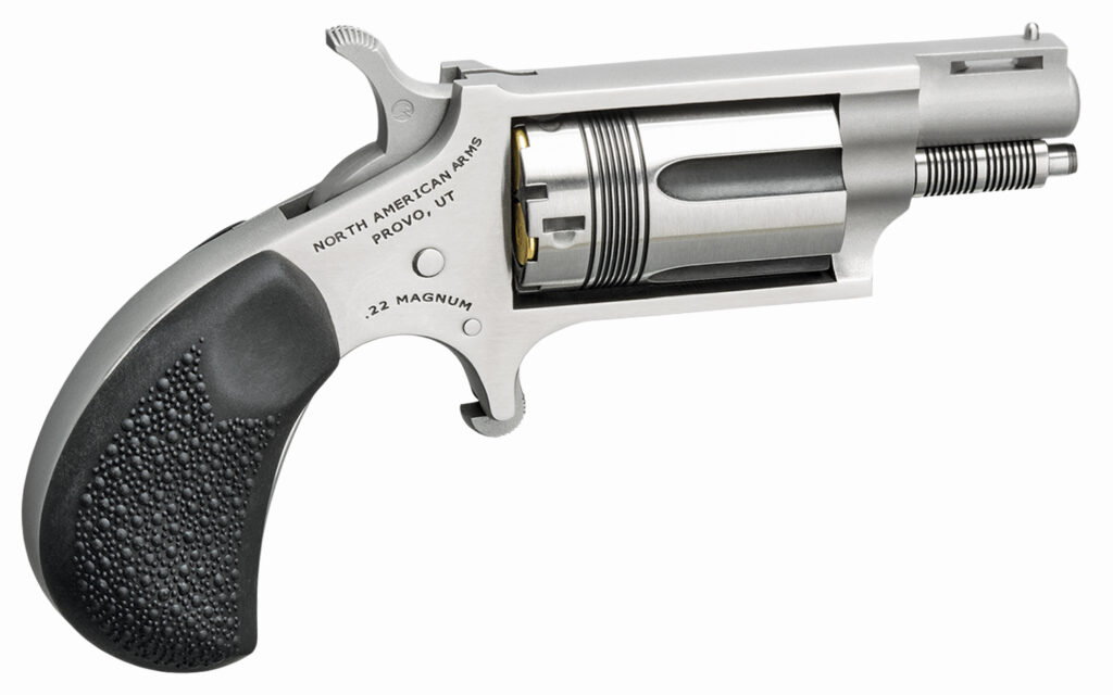NORTH AMERICAN ARMS THE WASP 22MAG REV 1-1/8" SS