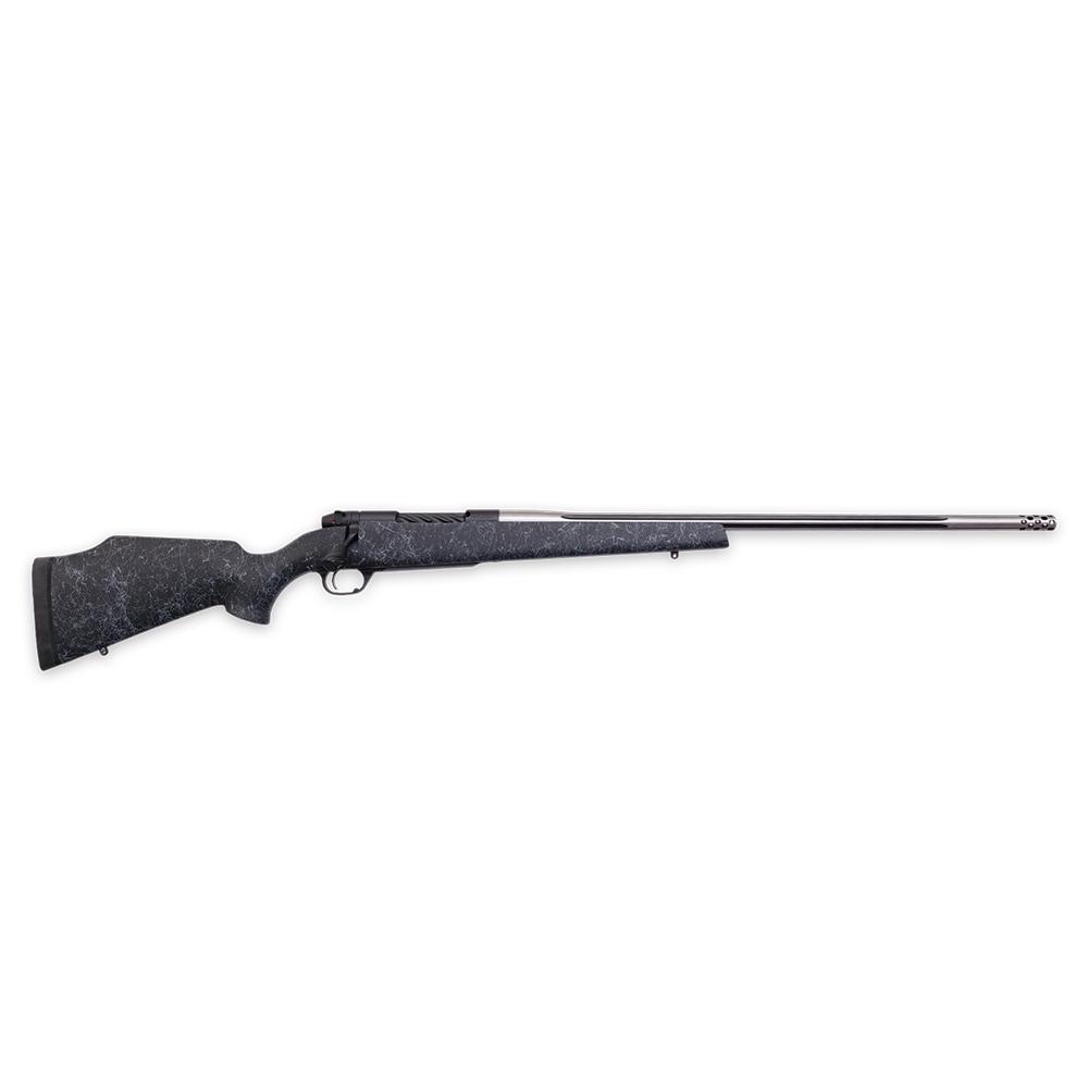 Weatherby Mark V Accumark Rifle 30-378 Wby Mag 2rd Capacity 26″ 5/8×24 Threaded Barrel Black Fiberglass Stock
