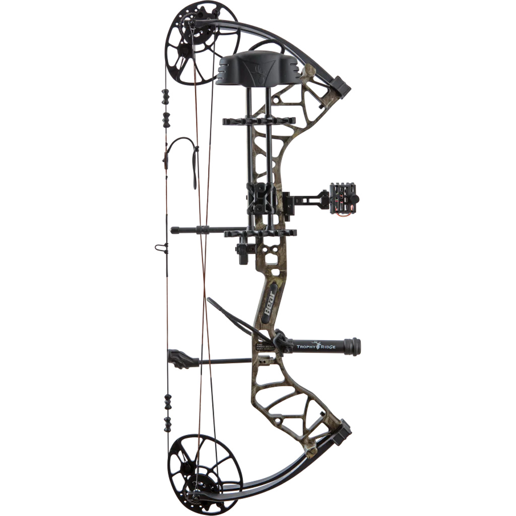 Bear Legit MAXX RTH Bow Package Mossy Oak Roots/Black 10-70 lbs. RH - Image 2