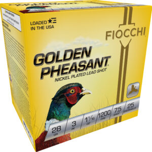 Fiocchi Golden Pheasant 28GA #7.5 Shotgun Shells