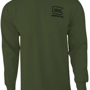 Glock AP96070 Born In Austria  Military Green Pre-Shrunk Cotton Long Sleeve 3XL