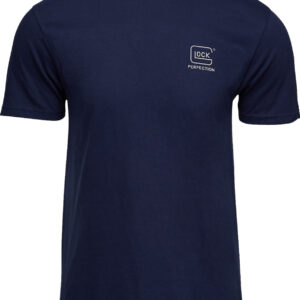Glock AP96198 Glock Strong Tee  Navy Ringspun Cotton Short Sleeve 3XL