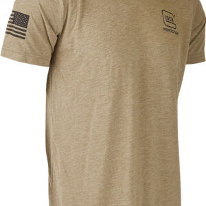 Glock AP96314 2nd Amendment Tee  Olive Cotton/Polyester Short Sleeve Large
