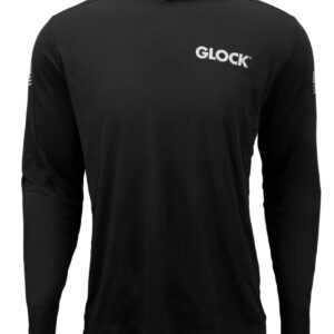 GLK AP96410 HOODED PERFORMANCE SHIRT M   BLK