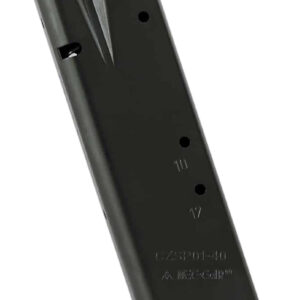 Mec-Gar MGCZ4014DPS CZ 14rd 40 S&W, Fits CZ Shadow/Shadow 2/85B/75B/SP-01 Black
