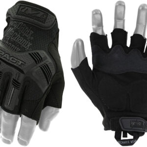 Mechanix Wear MFL55011 M-Pact Covert Black Fingerless Synthetic Leather XL TPR Closure