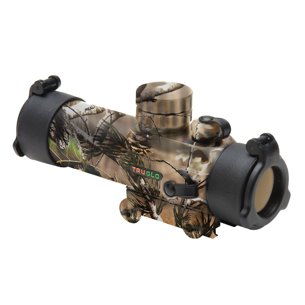 Truglo Gobble Stopper 30mm Dual Color Red Dot Sight – Illum. 3 MOA Center Dot Reticle Realtree APG