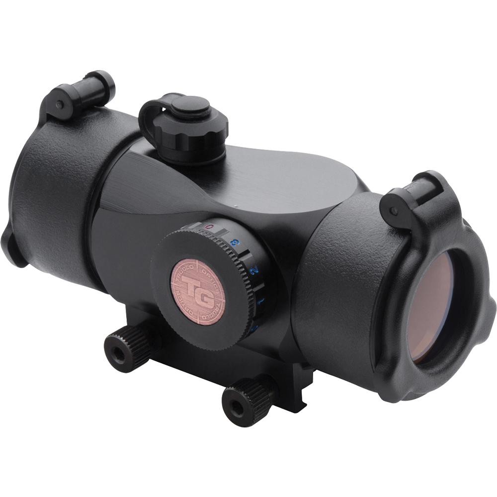 Truglo Triton 30mm Tri-Color Red Dot Sight – 1x30mm 5 MOA Dot – Black