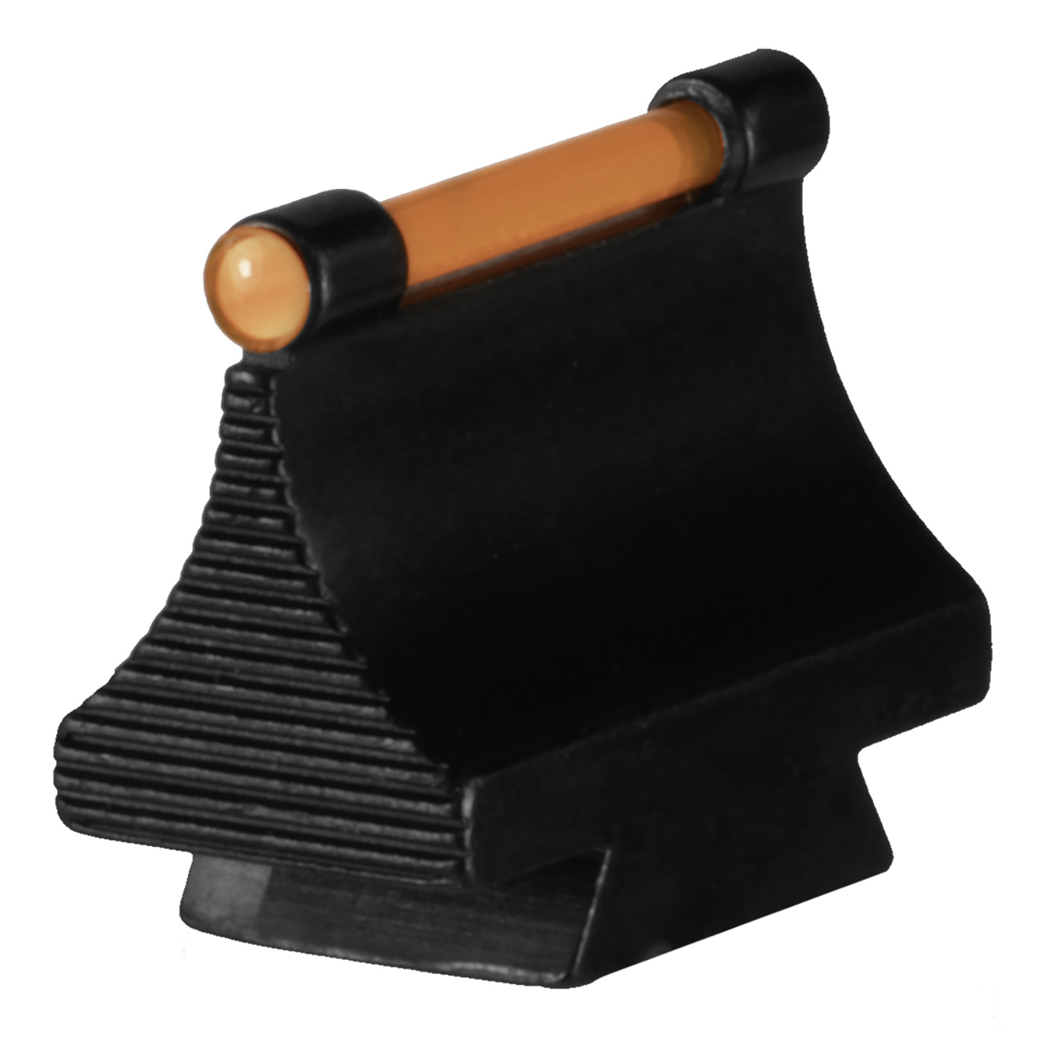 TruGlo TG95530RR 3/8″ Dovetail Front Sight  Black | Red Fiber Optic