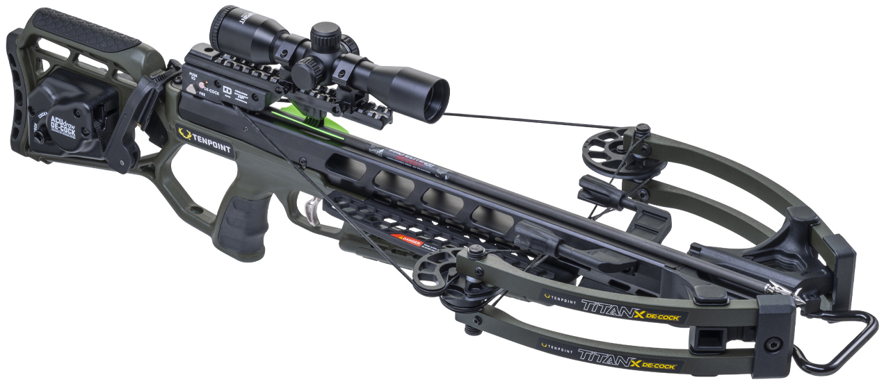 TENPOINT TITAN X ACUDRAW DECOCK PROVIEW 400 MOSS