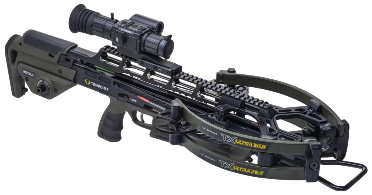 TENPOINT TX ULTRA 29.5 VISION ACUSLIDE MAXX GRN