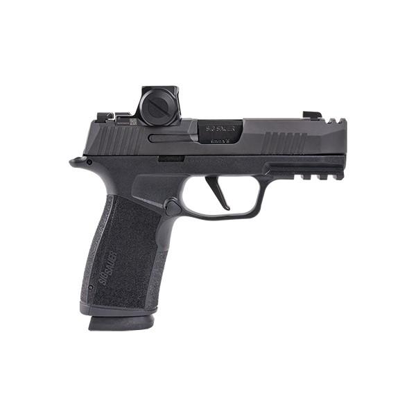 Sig Sauer P365X Macro Comp Handgun 9mm Luger 17rd magazines (2) 3.1″ Barrel Black with Romeo-X Red Dot