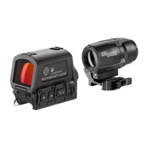 Sig Sauer Romeo8T-AMR Red Dot and Juliet3T-AMR Magnifier Combo Kit