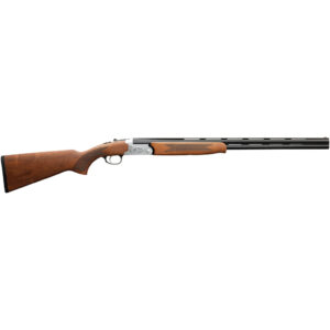 Charles Daly 202 Shotgun 28 ga 26 in. Engraved Silver/BLK/Walnut 3 in