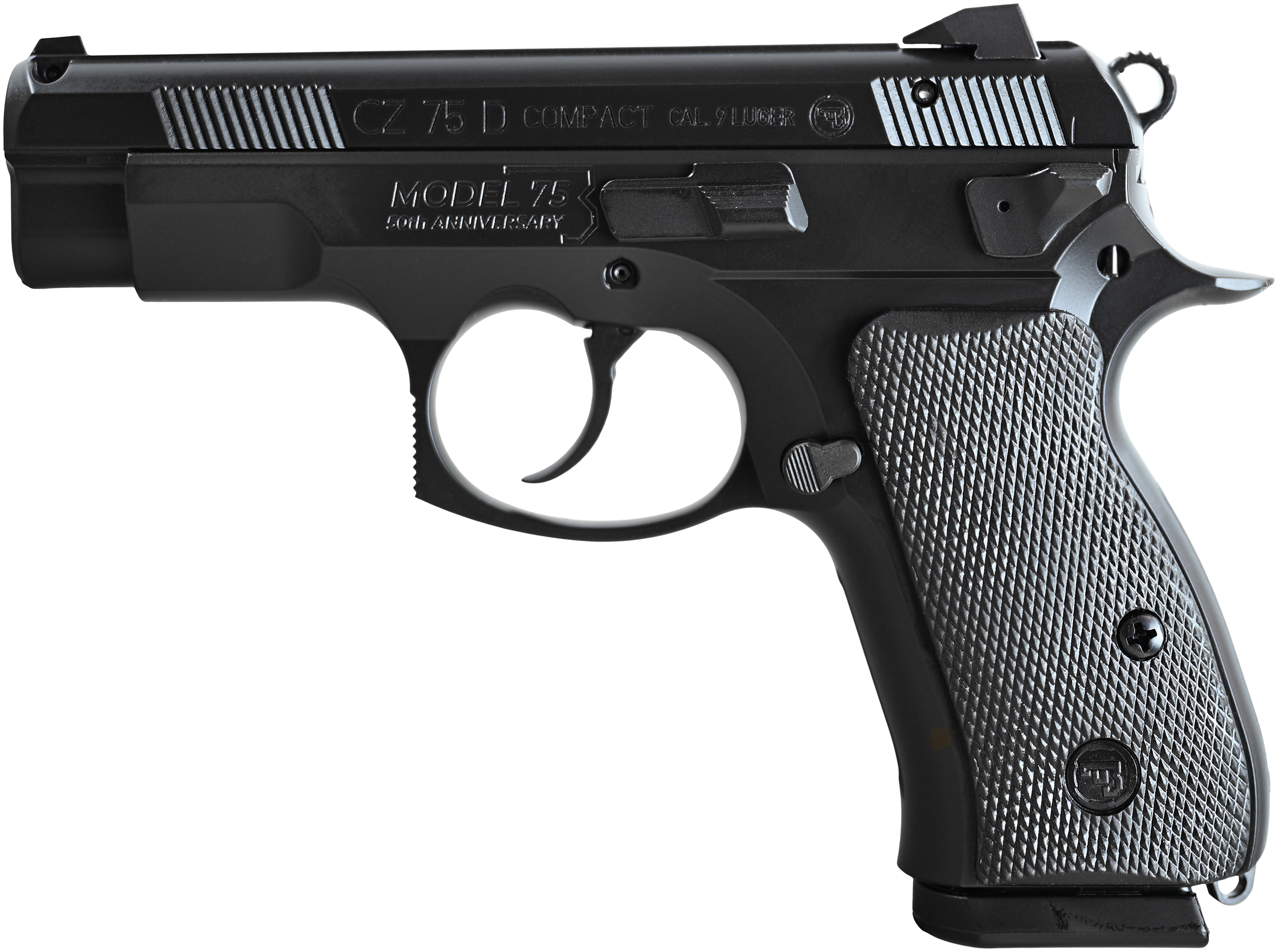 CZ 75 D PCR COMPACT 50TH ANNIV ELITE 9MM BLK 10RD