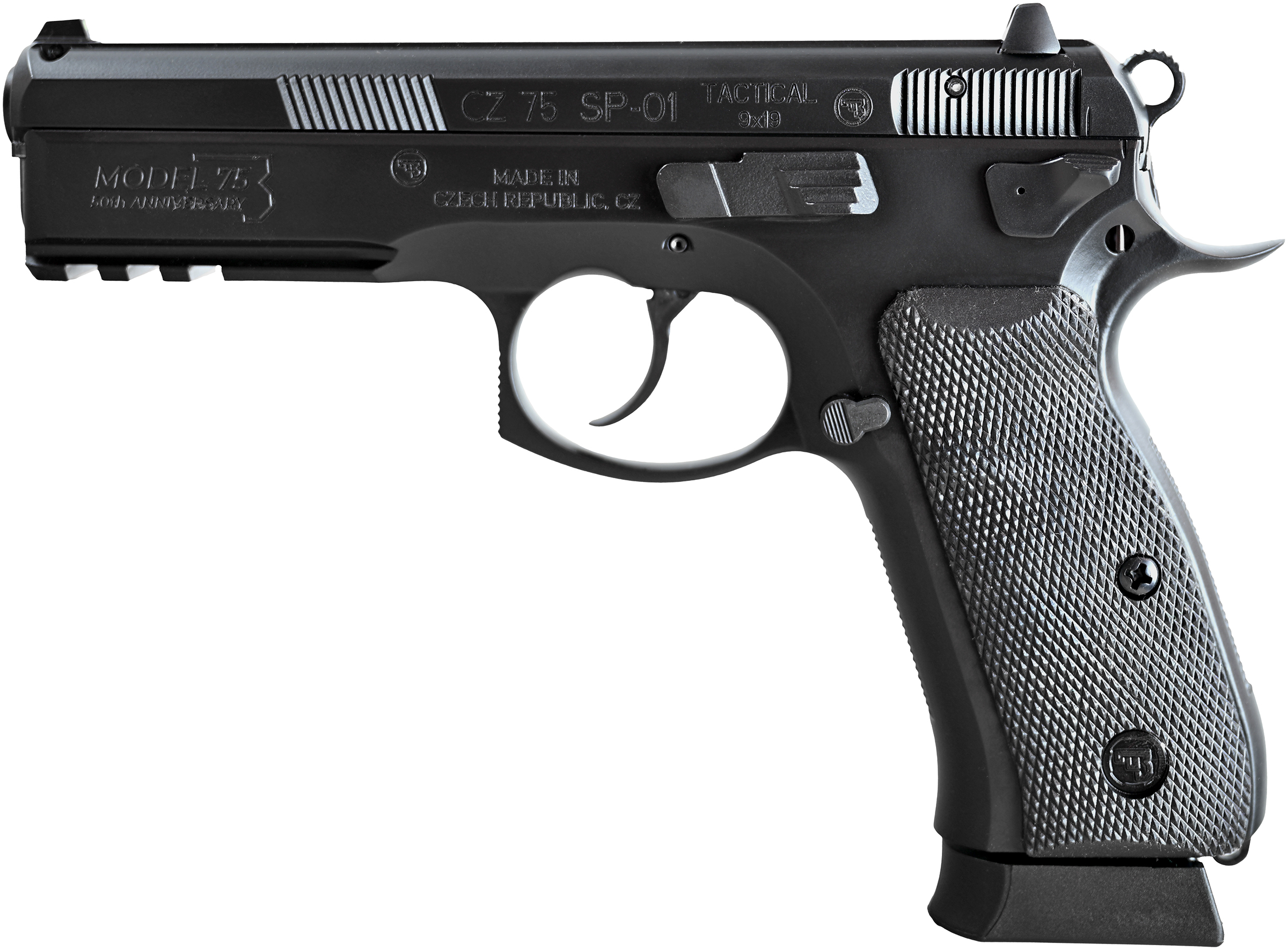 CZ 75 SP-01 TACTICAL 50TH ANNIV 9MM BLK 10RD