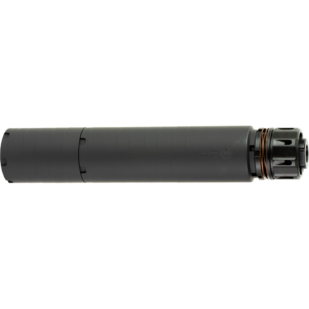 Dead Air Wolfman KMQD Suppressor Kit 9mm w/KeyMicro ADPT & KeyMicro 1/2-28 Brake Black - Image 2