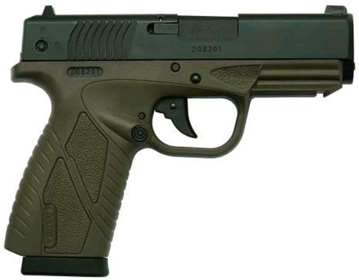 Bersa BPCC 9mm Luger 8rd Magazine 3.3″ Barrel OD Green